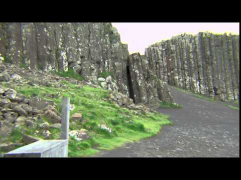 Amazing footage captured by visitor at Giant's Causeway!