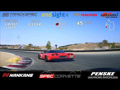 Spec Corvette @ Laguna Seca 8-30-20 Race 2