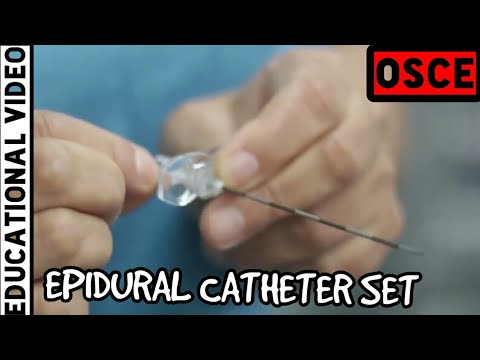 Portex epidural kit