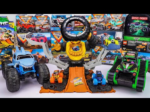Monster Jam Unboxing Review | Monster Jam Monster Dirt Arena Set