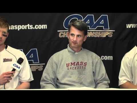 UMass Post Game Press Conference -- 2012 CAA Men's Lacrosse Championship: #1 UMass 18, #3 Drexel 12