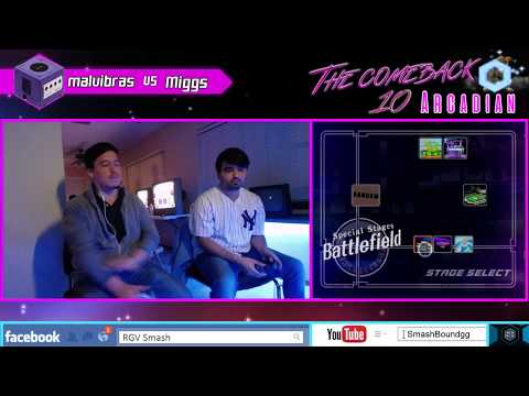 The Comeback 10 ARCADIAN - Malvibras (Falco) vs Miggs (Falcon) - Winners R3
