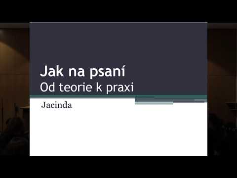 Jak na psaní – Od teorie k praxi