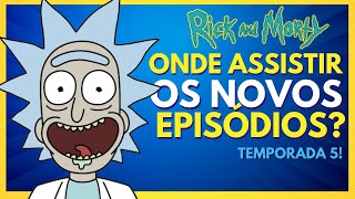 RICK AND MORTY | ONDE VER A QUINTA TEMPORADA DA SÉRIE ANIMADA