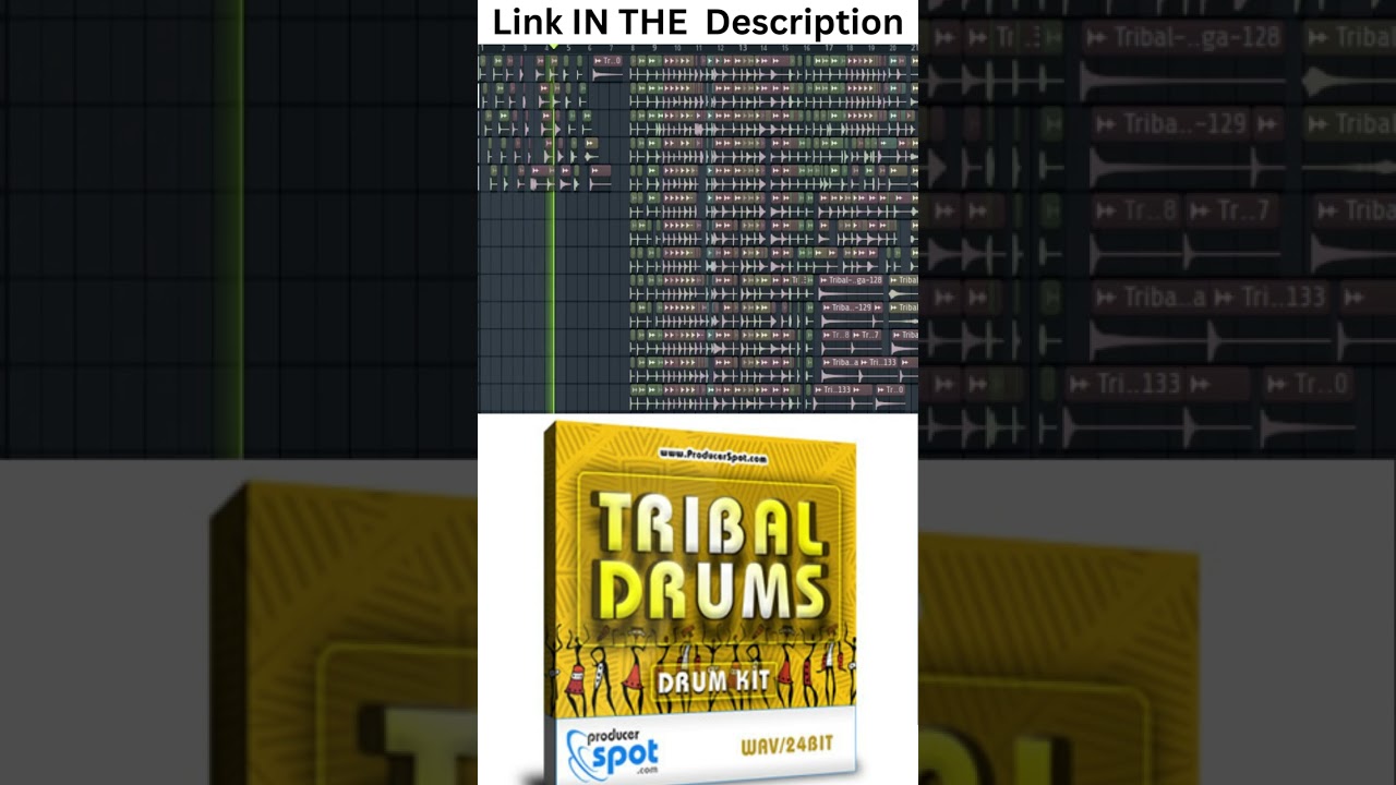 Free Tribal Drum Kit | FREE DRUM SAMPLES #subscribe #shorts