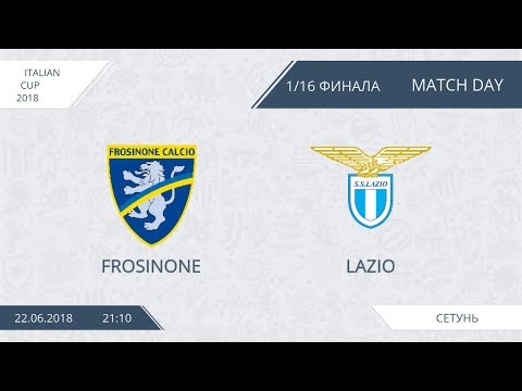 AFL18. Italy. Italian Cup 2018. 1/16 finals. Frosinone - Lazio