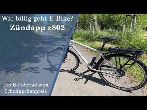 Ein richtiges Schnäppchen? E-Bike Zündapp z802 im Test