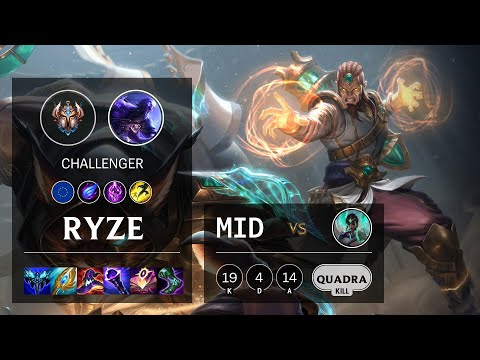 Ryze Mid vs Karma - EUW Challenger Patch 11.20