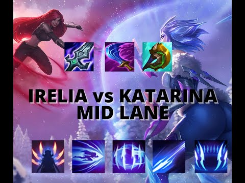 IRELIA vs KATARINA | Mid Lane | Emerald 1 | Rank Game | League of Legends Wild Rift |