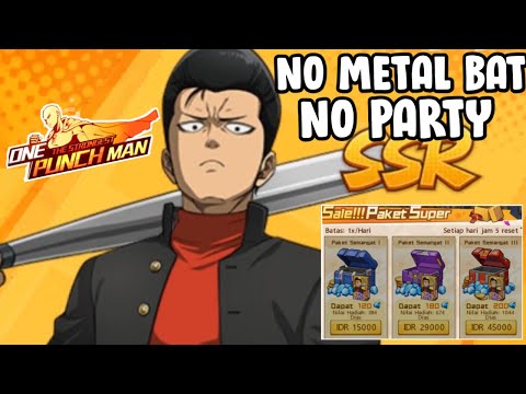 👊👊 RILIS GLOBAL! METAL BAT LIMITED 1vs6 COMBO VACCINE MAN, DEEP SEA KING One Punch Man The Strongest