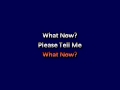 Rihanna What Now karaoke 