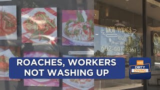 Cockroaches on the cookline, workers not washing up among Phoenix-area health violations