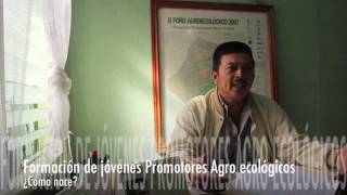 preview picture of video 'Formación de jóvenes Promotores Agro ecológicos - Diriamba, Departemento de Carazo, Nicaragua'
