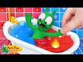 Pea Pea Explora El Desafío Del Baño Frío Y Caliente Divertidos Dibujos Animados Para Niños