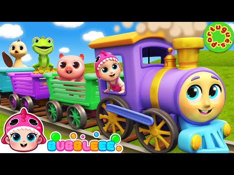 Upa Cavalinho, Trem e Mais! 🚂 Mix de Músicas Infantis | Bubbleee Canções Infantis