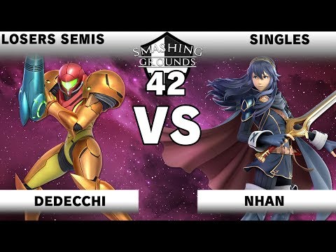Smashing Grounds 42 - Losers Semis - Dedecchi [Samus] v Nhan [Lucina]
