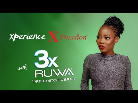 Xperience X-Pression || X-Pression 3X Ruwa Pre-Stretched Braid💧💧💧