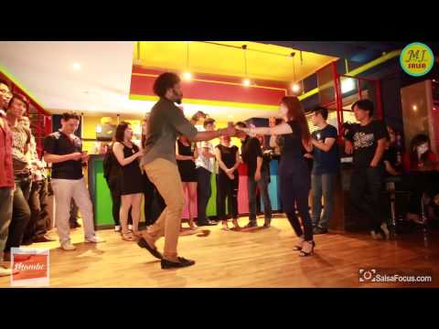 Terry&손나리 Salsa Free Dance@ 강남 클럽 맘보