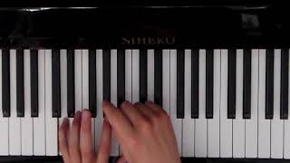 Rkomi ft Marracash-Milano Bachata piano tutorial