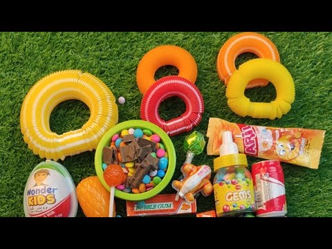 Satisfying video Candy and fruit toy asmr!Relaxing time pass Live 016
