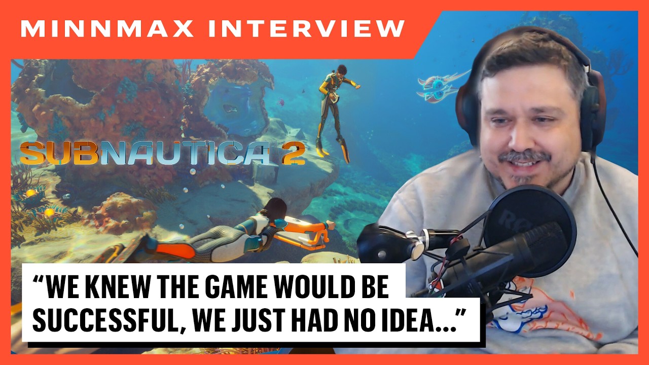 Anthony Gallegos On Subnautica 2&rsquo;s Wild Success Story - MinnMax Interview - YouTube