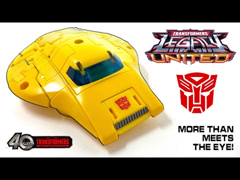 IMPRESSIVE! Transformers LEGACY United Deluxe Class ORIGIN BUMBLEBEE Review