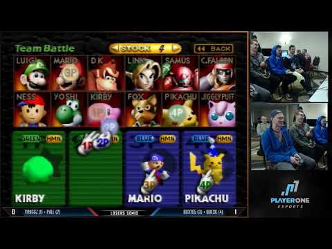 OUTFOXX'D 2018 - tyhiggz + Pale vs Box765 + Queso - Losers Semis - Smash 64