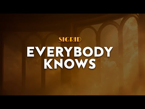 Sigrid - Everybody Knows | From Justice League (Lyrics)