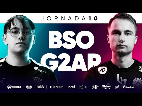 Bisons Eclub VS G2 Arctic - JORNADA 10 - SUPERLIGA - PRIMAVERA 2022 - LEAGUE OF LEGENDS