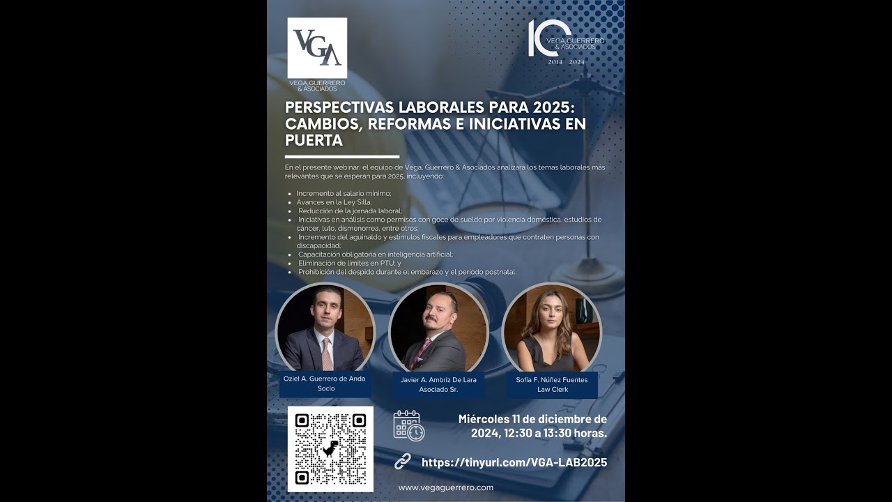 Perspectivas Laborales para 2025: Cambios, Reformas e Iniciativas en Puerta