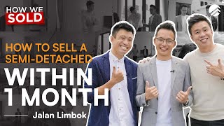 How PLB Sell a Corner Terrace within 1 Month! | Jalan Limbok | Melvin , Kenneth ,Seng Huat