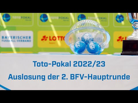 Toto-Pokal 2022/23: Auslosung der 2. BFV-Hauptrunde