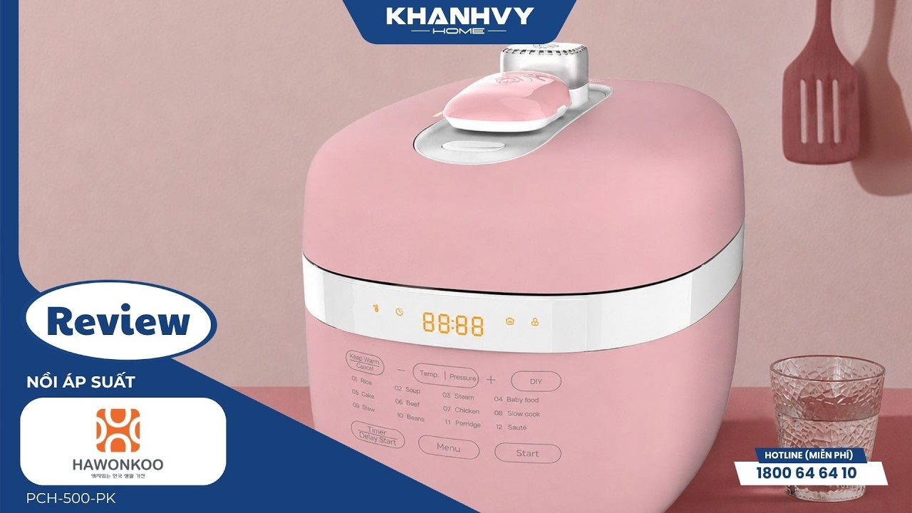 Nồi áp suất Hawonkoo PCH-500-PK