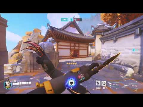 drunk kiriko vs top 50 hanzo