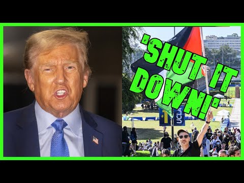 'SHUT IT DOWN!': Trump Goes FULL Authoritarian On Anti-Israel Protests