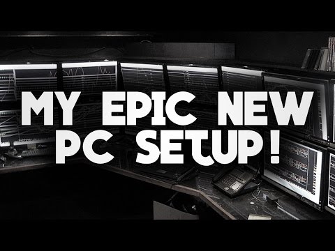 MY EPIC NEW SETUP!! BEST GAMING SETUP EVER!!!