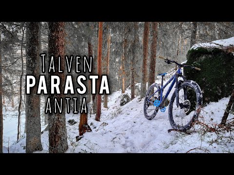 Talven parasta antia. Lapiointia ja uutta reittiä || jäykkäperä Nukeproof Scout 290