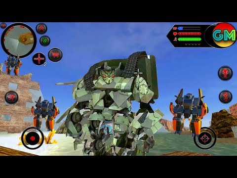 Robot Shark # New Update Tank Robot Unlock | by Naxeex Robots | Android GamePlay FHD