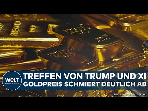 USA UND CHINA: Treffen von Trump und Xi! Goldpreis rauscht weiter nach unten!
