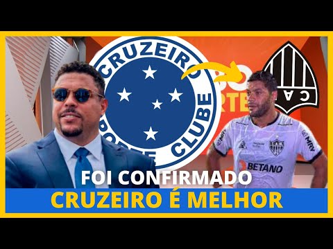 MINHA NOSSA! FOI CONFIRMADO! CRUZEIRO  É MELHOR QUE O ATLÉTICO! NOTICIAS DO CRUZEIRO HOJE