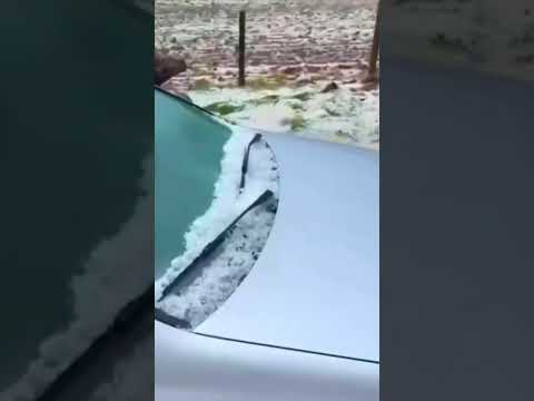 Chuva de granizo em Senador Amaral,Sul de Minas.