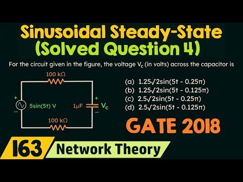 Sinusoidal Steady State Solved Question 4