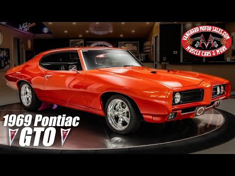 1969 Pontiac GTO Restomod For Sale Vanguard Motor Sales #0939