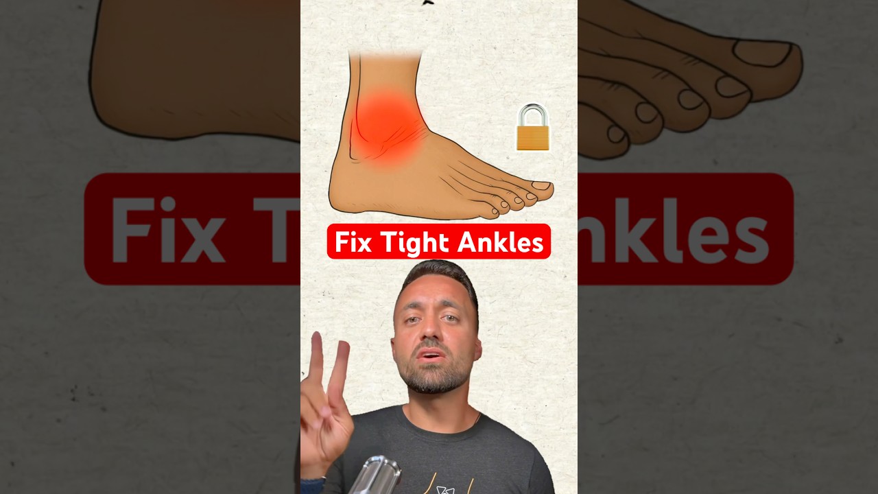 Fix Tight Ankles in 2 Easy Steps