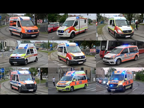 [XXL COMPILATION] Einsatzfahrten Rettungsdiensten Wien // Vienna Emergency Services responding