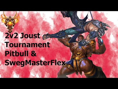 MY BACK HURTS!!! 2v2 Joust Tournament (Pitbull & SwegMasterFlex)