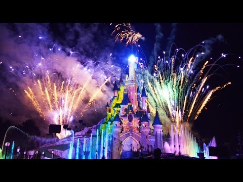 Disney Dreams! Spectacular Night Time Full Show - HD at Disneyland Paris w/Peter Pan, Rapunzel