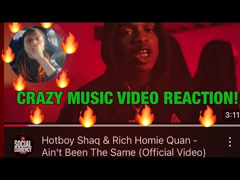 HOTBOY SHAQ FT RICH HOMIE QUAN MUSIC VIDEO REACTION *MIND BLOWING*🤯