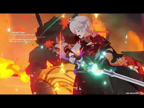 Hidden Strife - Day 5 (Dire): Diluc w Debate Club (Mono Pyro team)