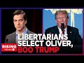 Trump BOOED At Libertarian Convention, RFK JR APPLAUDED; Chase Oliver WINS Nomination